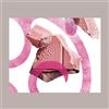 Lucgel Cioccolato di Copertura in Bottoni Rosa Ruby - 400 gr -