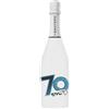 BRANDGIFT.IT Bottiglia Personalizzata Compleanno Santero 958 Spumante Extra Dry Perlage Floreale Bottiglie Personalizzate Anni Compiuti Ottimo Regalo Per Brindisi Originali (BLU, 70 ANNI)