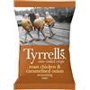 Tyrrells Stone Cooked Crisps roasted chicken & caramelised onion seasoning 150 g