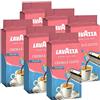 Lavazza Crema e Gusto Dolce, Caffè macinato, 6x 250g