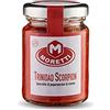 Moretti® Crema di Peperoncino Trinidad Scorpion Moruga Tritato | Vasetto 90g | 100% Naturale | Piccantezza Alta | Peperoncini Coltivati in Calabria | Spalmabile Cremoso
