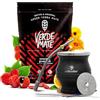 Cebador Set di yerba mate Verde Mate Energia Guaranà con accessori | Yerba mate stimolante | Zucca termale di mate TermoColador, bombilla e accessori | Caffeina naturale | Mate brasiliano | 500g | 0,5kg