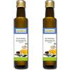 Mynatura Olio di cumino nero biologico di alta qualità, acidi grassi da 500 ml (2 x 500 ml)