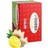 La Bevanda Del Re - Thè Zenzero e Limone, 20 Tisane in Cialde ESE Filtro Carta 44MM, Infusi Da 3,5G, 70G