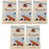 CAIYA 5X Tre Marie Ancora Uno Biscotti Krumiro Frolla Fragrante con Cuore Croccante di Cioccolato Fondente 300gr [5 Confezioni]