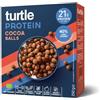Generico Turtle Cereali Proteici al Cioccolato Bio 300g | Palline di Cereali Senza Glutine e Vegan | Ricchi di Proteine Vegetali, Basso Contenuto di Zuccheri | Colazione Healthy e Sportiva