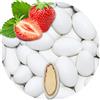 EinsSein Confetti di Cioccolato Fragola bianco 500g Ripieni con Mandorle | 80 pezzo per Matrimonio Battesimo Comunione Cresima e Laurea Confettata | Decorazioni Bomboniere