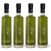 TERRE DI LIDIA SAPORI E SAPERI DI PUGLIA Terre di Lidia - Olio extravergine di oliva - 4 bottiglie in vetro da 0,50 L (2 L) - Filiera corta, Campagna 2024/2025, Estratto a freddo - Varietà Coratina, Gusto intenso - Produzione 100% italiana