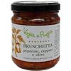 Voglia Di Puglia Bruschetta Peperoni Capperi E Olive Olio Extravergine 190 gr
