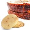 ilgustonline Panino con Porchetta di Ariccia IGP | Maxi Fetta da 1 kg di Porchetta + 4 Panini di Puccia Romana Croccanti e Digeribili da cuocere