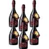 Zeus Party 6 Bottiglie di Ariola Marcello Lambrusco Langhirano Dry Vino Spumante Rosso