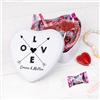 Wanapix | Scatola di Caramelle Personalizzata | 32 Dolci Assortiti | Scatola San Valentino con Nomi | Regale Originali San Valentino | 6x15x5 cm - Coppia