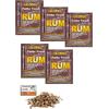 AlcoFermBrew 5 x Turbo Lievito alcole - Alcotec Rum 73g, Lievito per Fermentazione, Spirito Lievito, Vodka Lievito