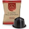 Il caffe' dell'emporio Il Caffè dell'Emporio Capsule Caffe Compatibili con Nescafe Dolce Gusto Miscela Cremosa Strong Rossa Red (50)