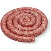 Salumi Pasini Salsiccia Fresca di puro Suino Salumi Pasini® | Confezionato Sottovuoto | 1,5 Kg | 100% Italiano | Senza Glutine e Lattosio