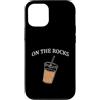 Retro Coffee Gifts Co Custodia per iPhone 12/12 Pro Caffè ghiacciato sugli amanti del caffè retrò rocce