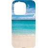 Tropical Cases Custodia per iPhone 15 Pro Spiaggia di Island Sandy
