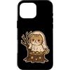 ghost cat stump stars cute Halloween pum Custodia per iPhone 16 Pro Max Gatto fantasma su moncone con stelle