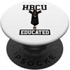 Ebony Fuller Shopp Laureato HBCU educato alla melanina nera laureato Senior Grad PopSockets PopGrip Adesivo