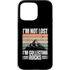 Funny Rock Collecting Gift Geologist Custodia per iPhone 15 Pro Max Rock Collector Geology Design per uomo donna Rockhounds