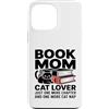 Reading Cat Lover Mom Cozy Chapter Nap Custodia per iPhone 13 Pro Max Prenota Mamma Amante Gatto Un Capitolo Uno Pisolino Gatto
