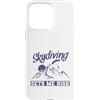 skydiving fall jump fly tandem parachute Custodia per iPhone 15 Pro Max Il salto con il paracadute mi rende alto