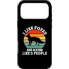 I Like Foxes And Maybe Like 3 People. Custodia per iPhone 17 Pro Max Mi piacciono le volpi e forse piace 3 Persone Retro Vintage