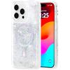 Kate Spade New York - Custodia per iPhone 15 Pro Max, compatibile con MagSafe, glitter liquido iridescente