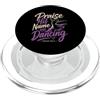Bible Verse Dancing Lover Designs Lodate il Suo Nome Con Salmo Danzante 149:3 Danza religiosa PopSockets PopGrip per MagSafe