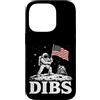 Modern Moon Exploration Science Apparel Custodia per iPhone 14 Pro Luna Astronauta Dibs Artemide Missione Lunare Spazio Scienza Arte