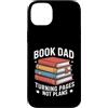 Bookworm Reading Introvert Book Lover Li Custodia per iPhone 14 Plus Lettura Libro Girare Pagine Non Piani Citazione