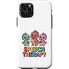 Happy Speech Path Designs Custodia per iPhone 11 Pro Carino Dinosaur Logopedia SLP Comunicazione