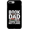 Bookworm Reading Introvert Book Lover Li Custodia per iPhone 7 Plus/8 Plus Lettura Libro Girare Pagine Non Piani Citazione