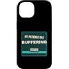 Jimbeels Custodia per iPhone 14 Umorismo pazienza buffering