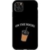 Retro Coffee Gifts Co Custodia per iPhone 11 Pro Max Caffè ghiacciato sugli amanti del caffè retrò rocce