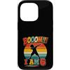 Booom Birthday Kids Retro Party Custodia per iPhone 13 Pro Booom I Am 6 6° compleanno Dabbing Boy Retro
