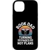 Bookworm Reading Introvert Book Lover Li Custodia per iPhone 14 Plus Lettura Libro Girare Pagine Non Piani Citazione