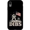 Modern Moon Exploration Science Apparel Custodia per iPhone XR Luna Astronauta Dibs Artemide Missione Lunare Spazio Scienza Arte