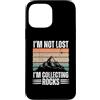 Funny Rock Collecting Gift Geologist Custodia per iPhone 13 Pro Max Rock Collector Geology Design per uomo donna Rockhounds