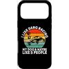 I Like Drag Racing My Dog & Maybe 3 Peop Custodia per iPhone 17 Pro Max Mi piace Drag Racing Il mio cane & Forse 3 Persone Drag Race Sport