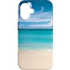 Tropical Cases Custodia per iPhone 16 Spiaggia di Island Sandy