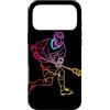 Magliette de Lacrosse su prato Custodia per iPhone 17 Pro Max Giocatore di lacrosse che disegna una porta Sport
