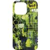 Whyitsme Design Custodia per iPhone 14 Pro Max Cool Black Aurora Boreale del Nord Luci, Astratto
