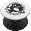Qigong martial art China meditation brea Yin Yang Yoga Pratica dell'Equilibrio PopSockets PopGrip Adesivo