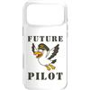 Cool Aviation Plane Airplane Pilot Train Custodia per iPhone 17 Pro Max Divertente regalo per studenti di volo di Albatross Future Pilot Aviator