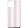 Pastel Classic Trends Vertical Stripes Custodia per iPhone 12 Pro Max Motivo geometrico a righe rosa chiaro e bianco