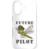 Cool Aviation Plane Airplane Pilot Train Custodia per iPhone 17 Divertente libellula futuro pilota aviatore volo studente regalo