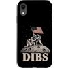 Modern Moon Exploration Science Apparel Custodia per iPhone XR Luna Astronauta Dibs Artemide Missione Lunare Spazio Scienza Arte