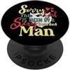 Funny Valentine Girl Is Taken by Sexy be Mi dispiace che questa ragazza sia presa da un uomo barbuto sexy PopSockets PopGrip Adesivo