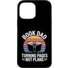 Bookworm Reading Introvert Book Lover Li Custodia per iPhone 13 Pro Max Lettura Libro Girare Pagine Non Piani Citazione